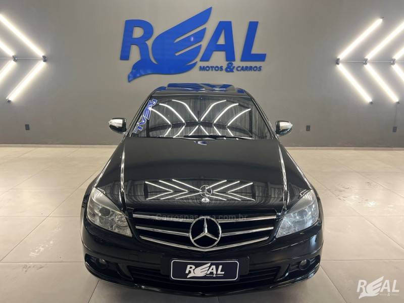 MERCEDES-BENZ - C 200 K - 2008/2008 - Preta - R$ 49.900,00