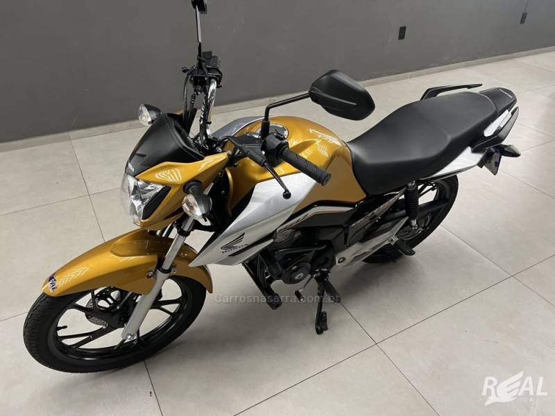 HONDA - CG 160 - 2022/2023 - Amarela - R$ 19.900,00